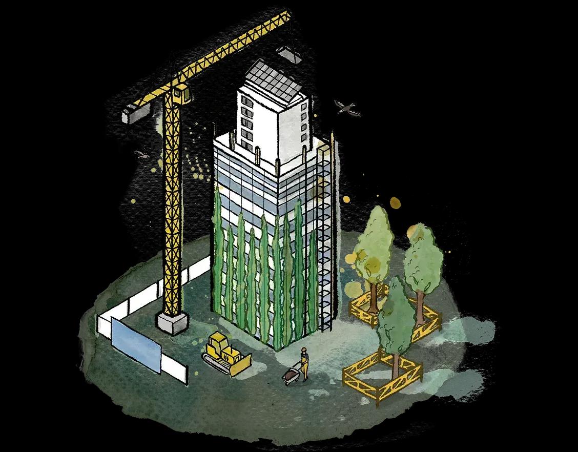 Architektur Illustration