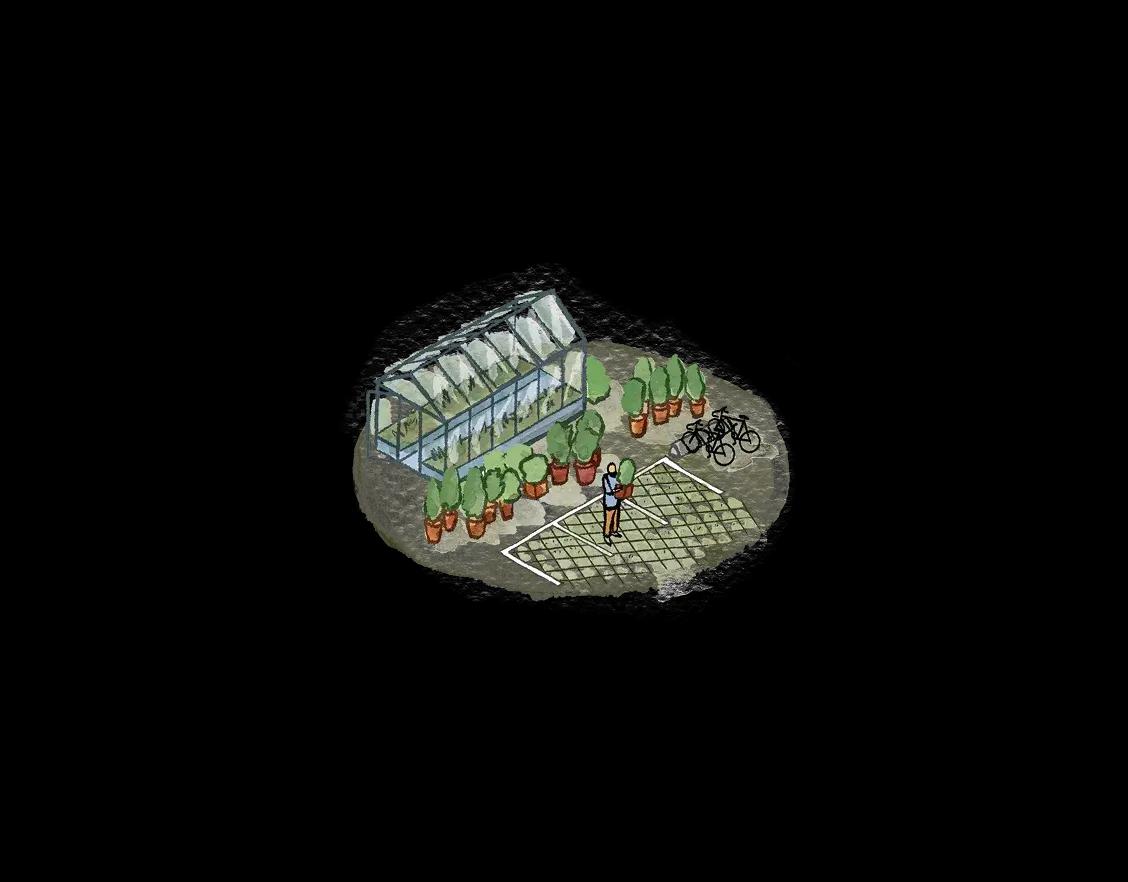 Gärtnerei Illustration