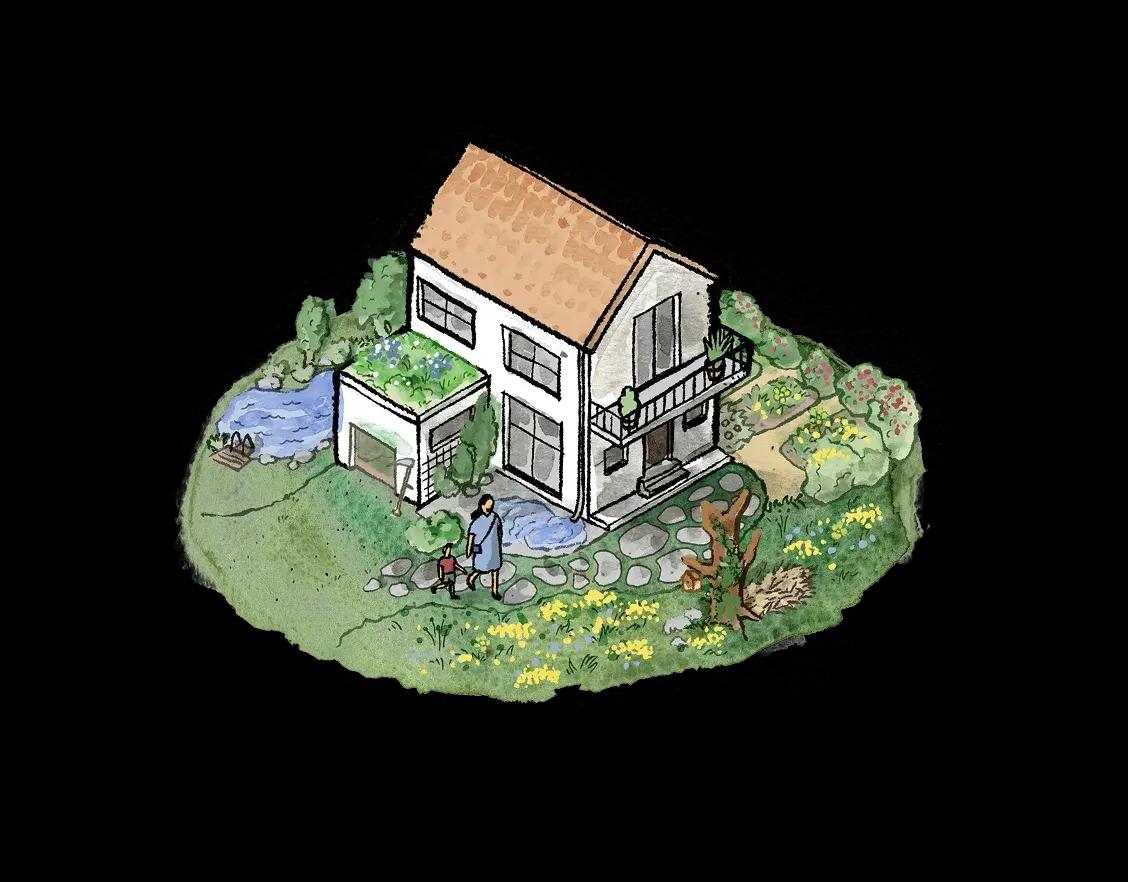 Eigentümer Illustration