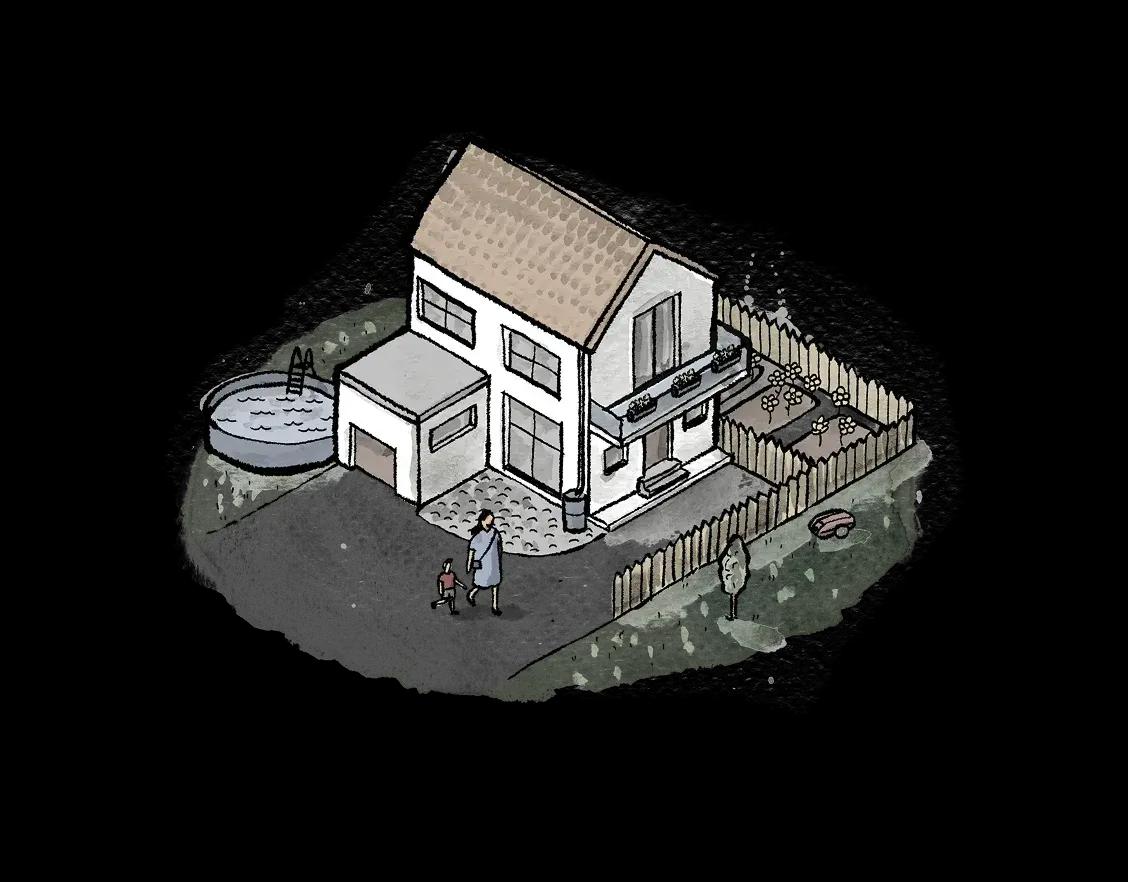 Eigentümer Illustration