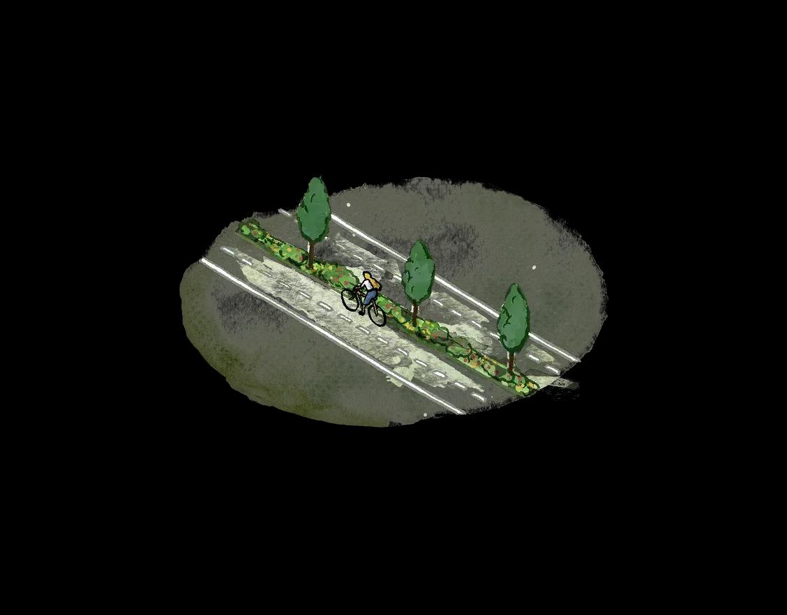 Strasse Illustration