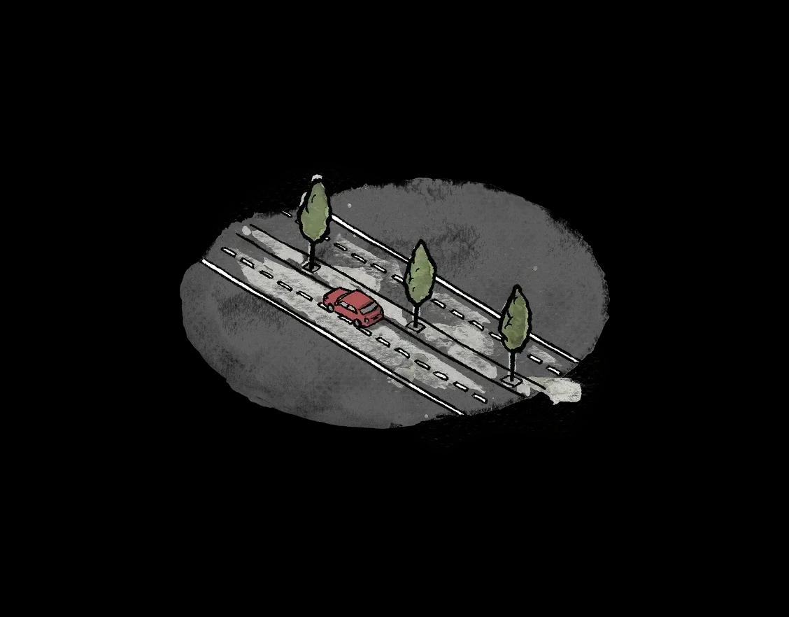 Strasse Illustration