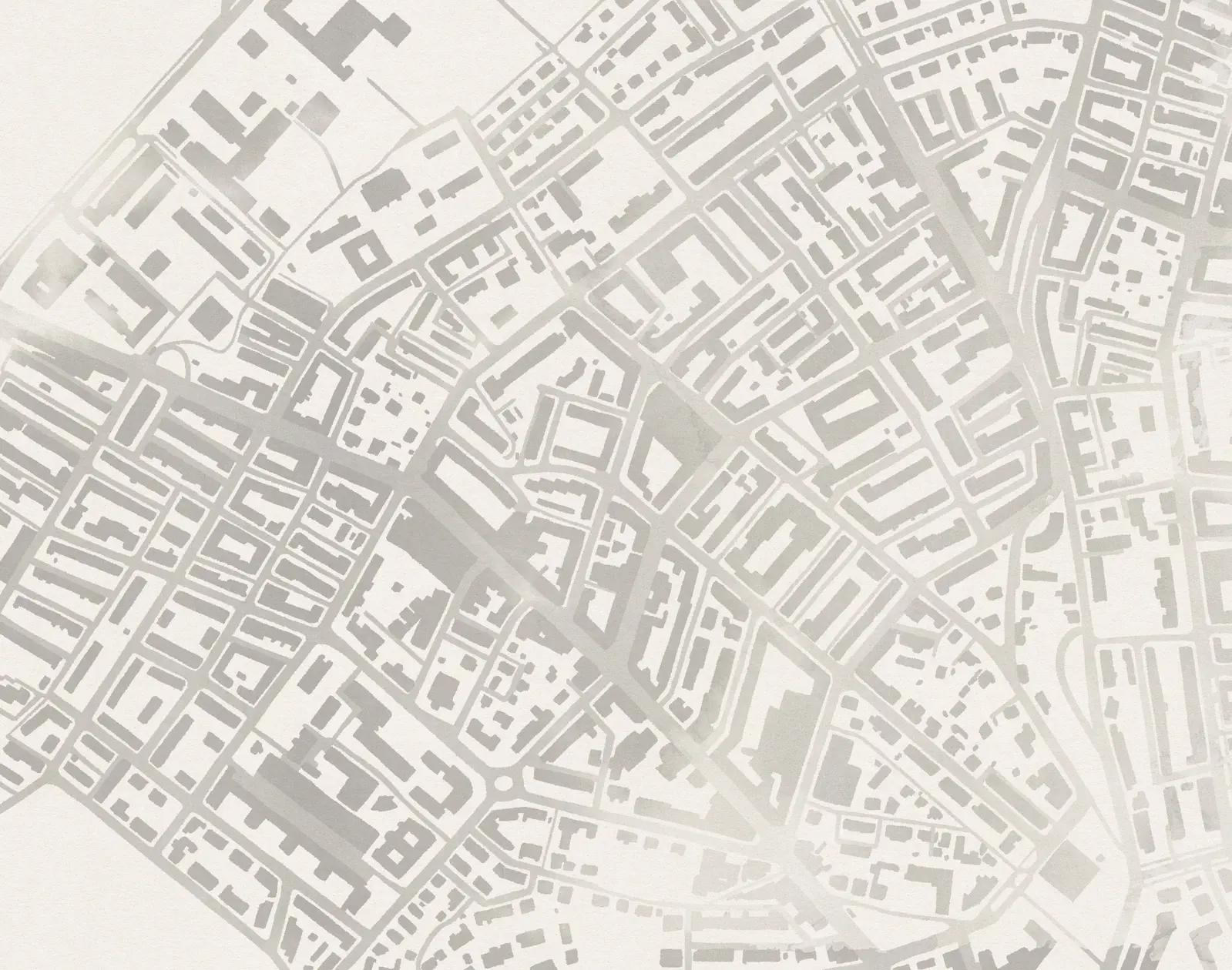 Karte einer Stadt